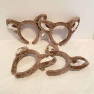 Great Wolf Lodge Children's Wolf Ear Headbands Set Of 4